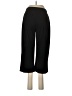 IMAN Solid Black Casual Pants Size M (petite) - photo 2
