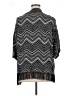 French Laundry 100% Rayon Black Kimono Size XL - photo 2