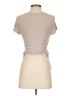 Princess Polly Tan Short Sleeve Top Size 4 - photo 2