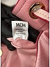 MCM 100% Leather Hearts Pink Monogram Leather Essential Drawstring Bucket Bag One size - photo 9