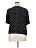 Assorted Brands 100% Polyester Polka Dots Black Short Sleeve Top Size XL (estimated) - photo 2