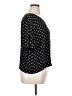 Assorted Brands 100% Polyester Polka Dots Black Short Sleeve Top Size XL (estimated) - photo 4
