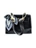 Neiman Marcus Solid Black Leather Satchel One size - photo 1