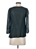 Babaton Teal 3/4 Sleeve Silk Top Size XS - photo 2