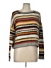 Skies Are Blue Stripes Orange Pullover Sweater Size L - photo 1