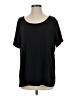Unbranded Solid Black Short Sleeve T-Shirt Size S (estimated) - photo 1