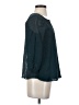 Babaton Teal 3/4 Sleeve Silk Top Size XS - photo 4