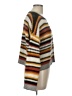 Skies Are Blue Stripes Orange Pullover Sweater Size L - photo 4