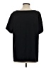 Unbranded Solid Black Short Sleeve T-Shirt Size S (estimated) - photo 2