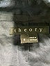Theory 100% Cotton Black Blazer Size 0 - photo 3