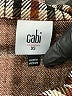 CAbi Plaid Brown Blazer Size XS - photo 6