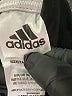 Adidas 100% Polyester Black Track Jacket Size 7 - photo 3