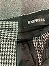 Express Houndstooth Gray Casual Pants Size 0 - photo 7