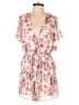 Altar'd State 100% Polyester Floral Pink Romper Size S - photo 1