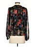 Maeve 100% Polyester Floral Black Long Sleeve Blouse Size S (petite) - photo 2