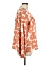 Hudson Gray 100% Polyester Orange Long Sleeve Blouse Size M - photo 4