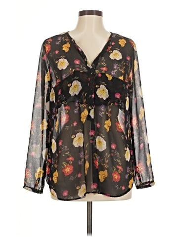 Trafaluc by Zara Long Sleeve Blouse (view 1)