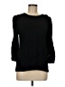 Chico's Black 3/4 Sleeve Top Size Med (1) - photo 1