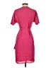 Babaton 100% Polyester Solid Pink Casual Dress Size XS - photo 2