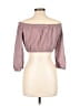 Lulu Brown 3/4 Sleeve Blouse Size M - photo 2