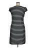 Chetta B Stripes Black Casual Dress Size 14 - photo 2