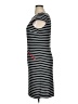 Chetta B Stripes Black Casual Dress Size 14 - photo 5