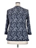 Magnolia Grace Blue 3/4 Sleeve Blouse Size XXL - photo 2