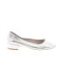 Silent D 100% Leather Metallic Silver Flats Size 8 1/2 - photo 1