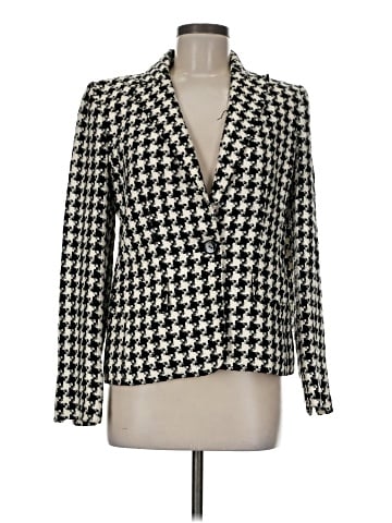 Linda Allard Ellen Tracy Silk Blazer (view 1)