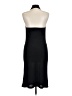 Ichi 100% Polyester Solid Black Cocktail Dress Size L - photo 2