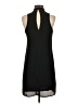 Guess 100% Polyester Solid Black Casual Dress Size XS - photo 2