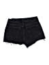 AGOLDE 100% Cotton Hearts Black Denim Shorts Size 25 waist - photo 2