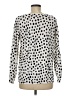 Ann Taylor LOFT Polka Dots Ivory Pullover Sweater Size M - photo 2