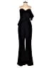 Adelyn Rae Solid Black Jumpsuit Size S - photo 1