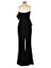 Adelyn Rae Solid Black Jumpsuit Size S - photo 2