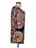 Lildy Paisley Blue Casual Dress Size S - photo 4