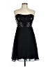 Guess 100% Polyester Stars Black Cocktail Dress Size L - photo 1
