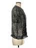 Max Studio 100% Polyester Black Short Sleeve Blouse Size M - photo 4