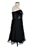 Guess 100% Polyester Stars Black Cocktail Dress Size L - photo 4