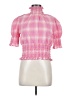 Wildfox Pink Short Sleeve Blouse Size M - photo 1