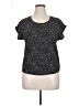 Olive and Oak Polka Dots Black Short Sleeve Top Size L - photo 1