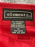 Elementz Red Long Sleeve Blouse Size M - photo 7