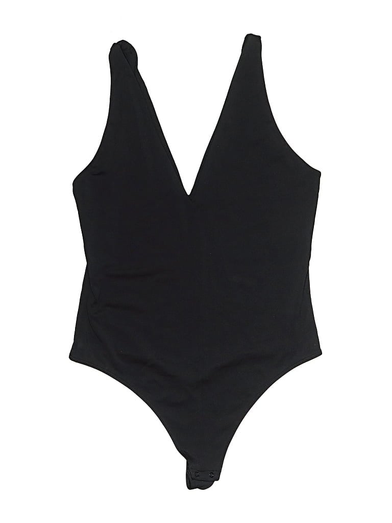 Pre-owned Babaton Bodysuit In Black