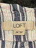 Ann Taylor LOFT Stripes Blue Casual Pants Size XS - photo 7