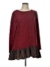 Celeste Burgundy Casual Dress Size L - photo 1
