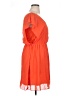 Gianni Bini 100% Polyester Solid Orange Casual Dress Size L - photo 4