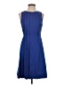 J.Crew Solid Blue Cocktail Dress Size 00 - photo 1