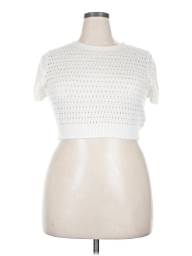 Shein Curve Short Sleeve Top