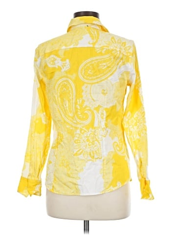 PaperWhite Long Sleeve Blouse (view 2)