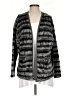Cuddl Duds 100% Polyester Stripes Gray Jacket Size S - photo 1
